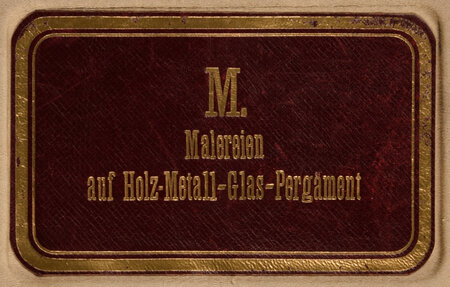 Einband eines Inventars