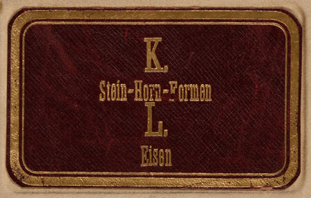 Einband eines Inventars