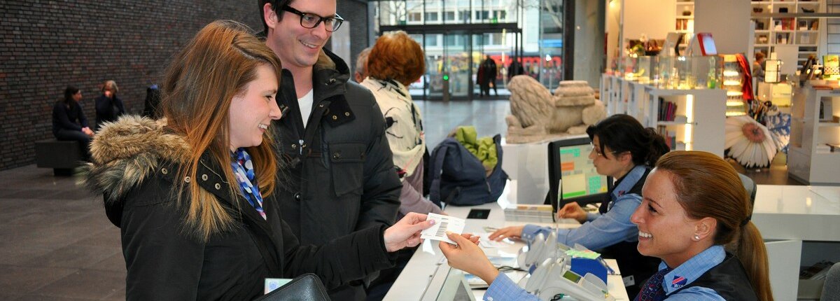 Ticketschalter des Museum Schnütgen