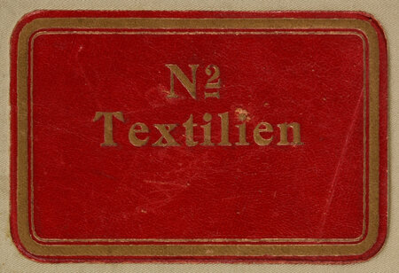 Einband eines Inventars