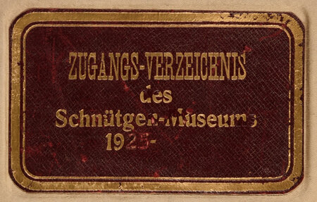 Einband eines Inventars