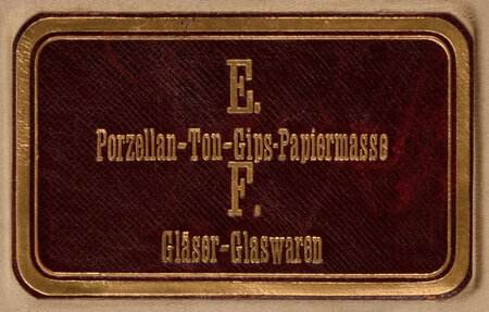 Einband eines Inventars