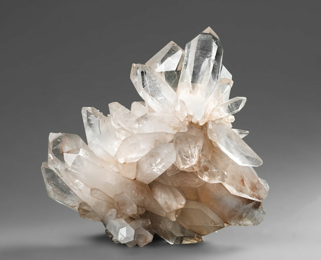 Stein mit Bergkristall