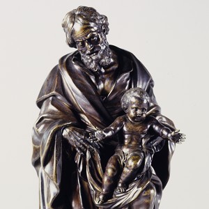  Hl. Joseph, Düsseldorf, um 1710, Bronze,  65 x 20 x 23 cm, Inv.-Nr. H 927 © Rheinisches Bildarchiv 
   