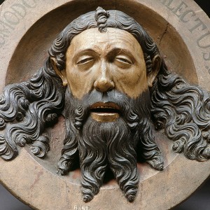  Johannesschüssel Westfalen (Münster?), um 1450, Eiche, Ø 52 cm, Inv.-Nr. A 147 © Rheinisches Bildarchiv 